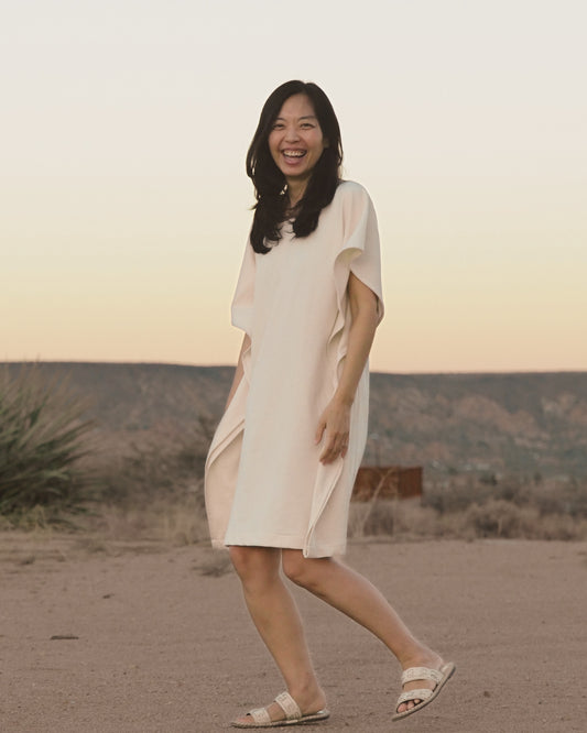 HANAH Everyday Caftan - Organic Cotton - Half Length