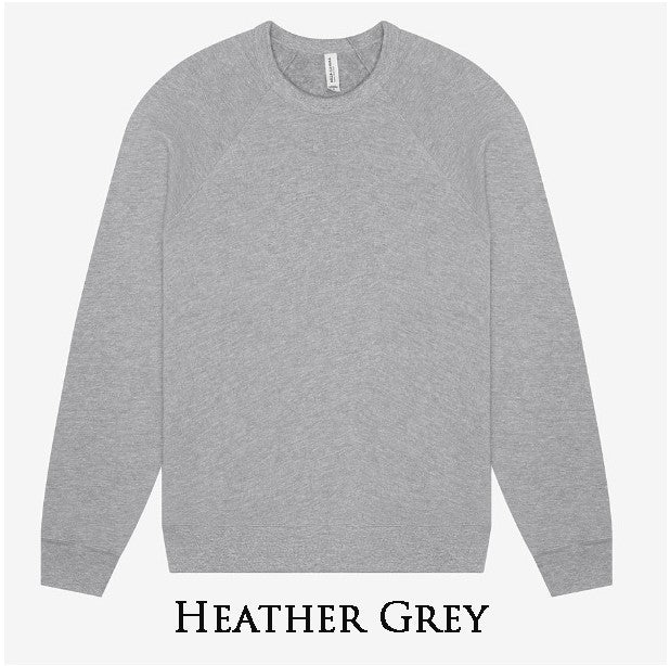 Unisex Sponge Fleece Sweatshirt with concealed zipper