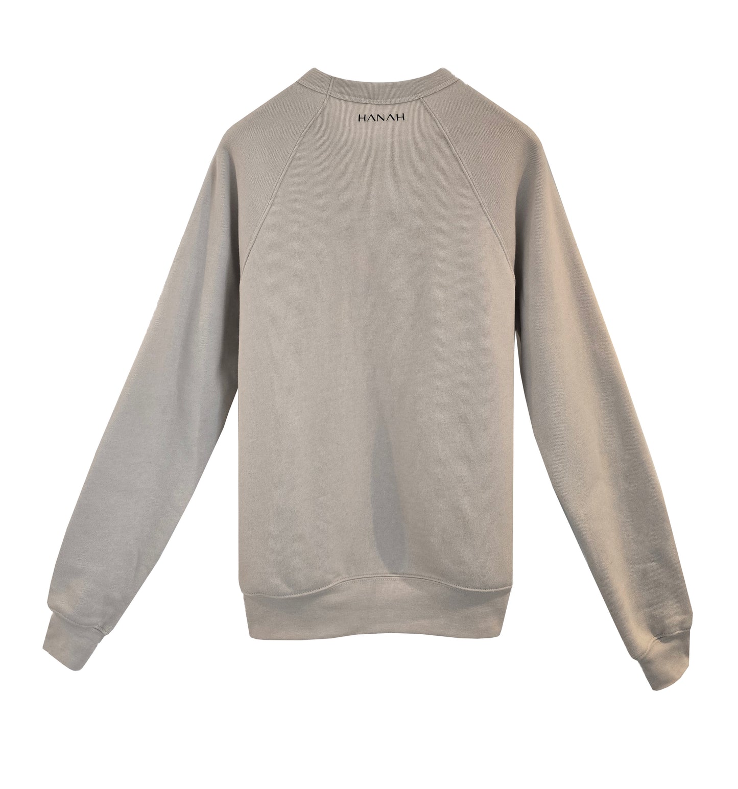 'HEART' Sponge Fleece Sweatshirt with optional concealed zipper