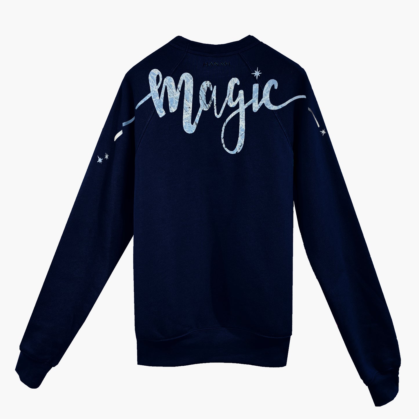 'MAGIC' Sponge Fleece Sweatshirt with optional concealed zipper