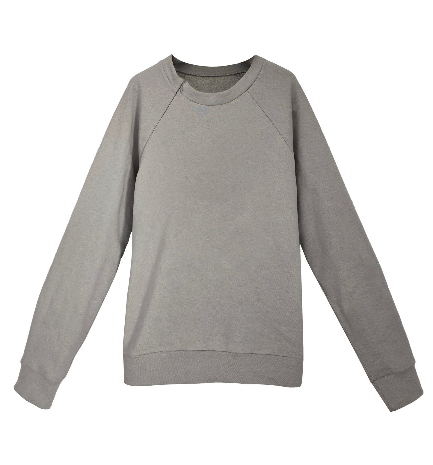 Unisex Organic Cotton Sweatshirt with optional concealed zipper
