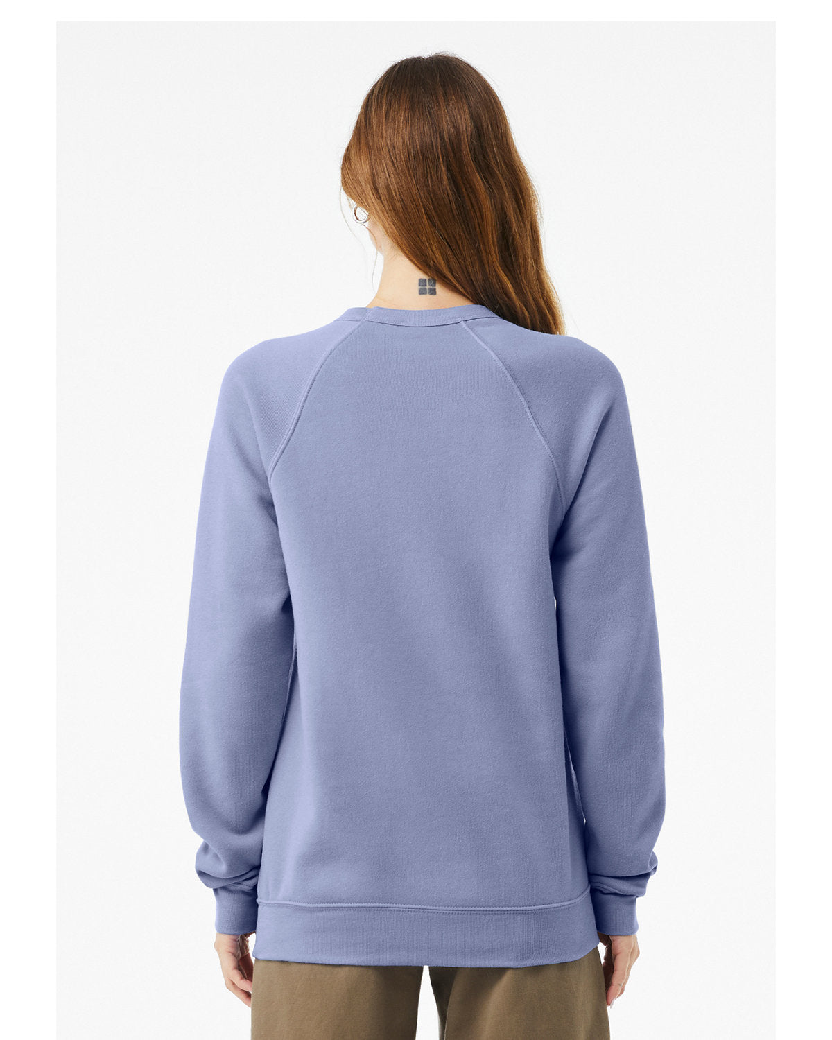 Unisex Sponge Fleece Sweatshirt with concealed zipper