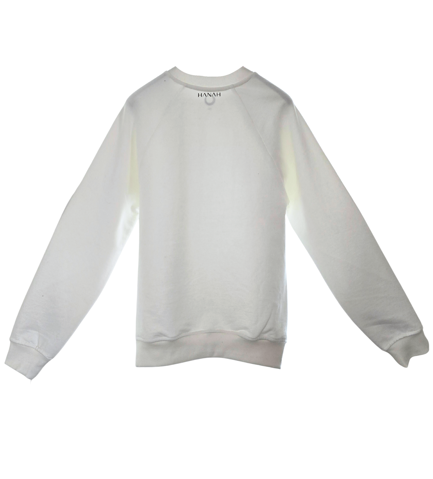 'Moon Phases' Organic Cotton Sweatshirt with concealed zipper for chemo port access