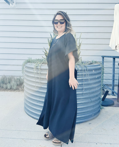 HANAH Everyday Caftan - Organic Cotton - Full Length