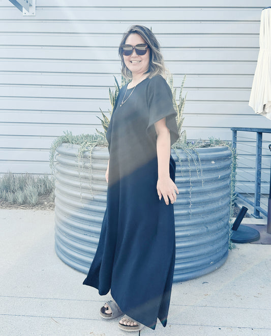 HANAH Everyday Caftan - Organic Cotton - Full Length