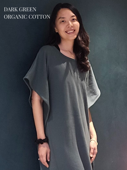 HANAH Everyday Caftan - Organic Cotton - Full & Midi Length