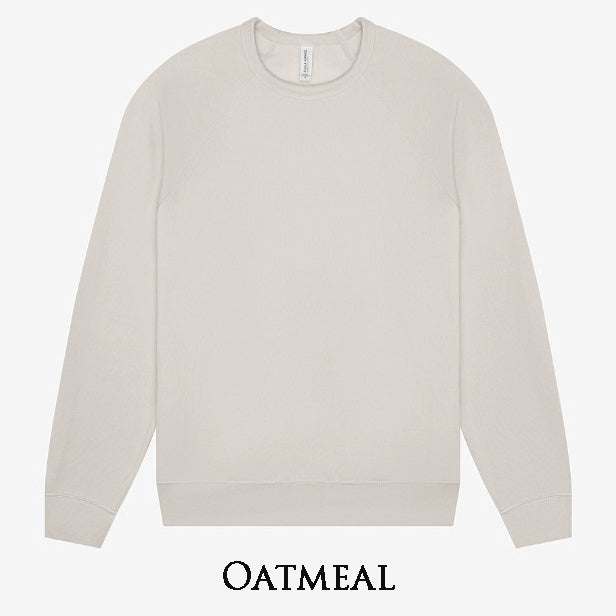 Unisex Sponge Fleece Sweatshirt with concealed zipper