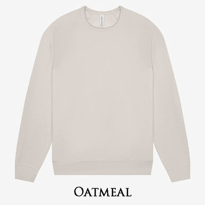 Unisex Sponge Fleece Sweatshirt with concealed zipper
