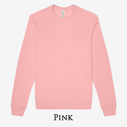 Unisex Sponge Fleece Sweatshirt with concealed zipper