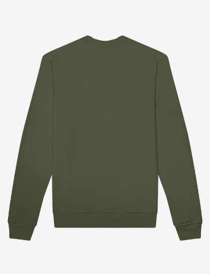 Unisex Sponge Fleece Sweatshirt with concealed zipper