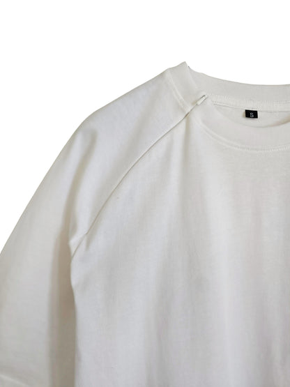 '2026 Horse' Organic Cotton T-Shirt with concealed zipper for Chemo port access