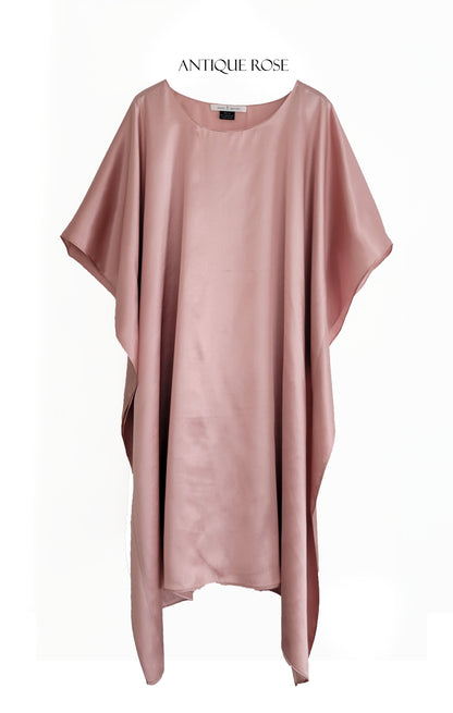 HANAH Celebration Caftan - 100% Mulberry Silk-Full Length