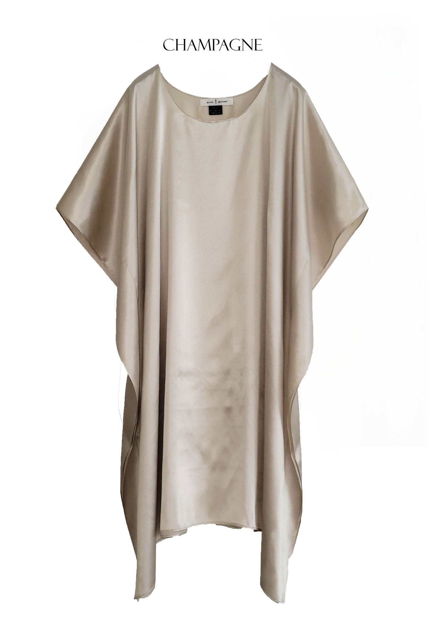 HANAH Celebration Caftan - 100% Mulberry Silk-Full Length