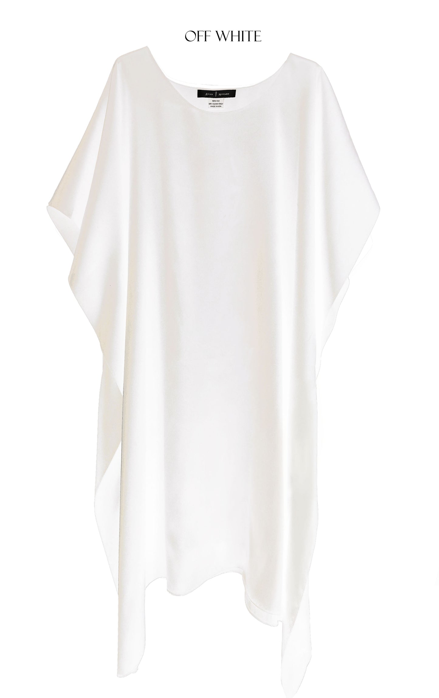 HANAH Celebration Caftan - 100% Mulberry Silk-Full Length