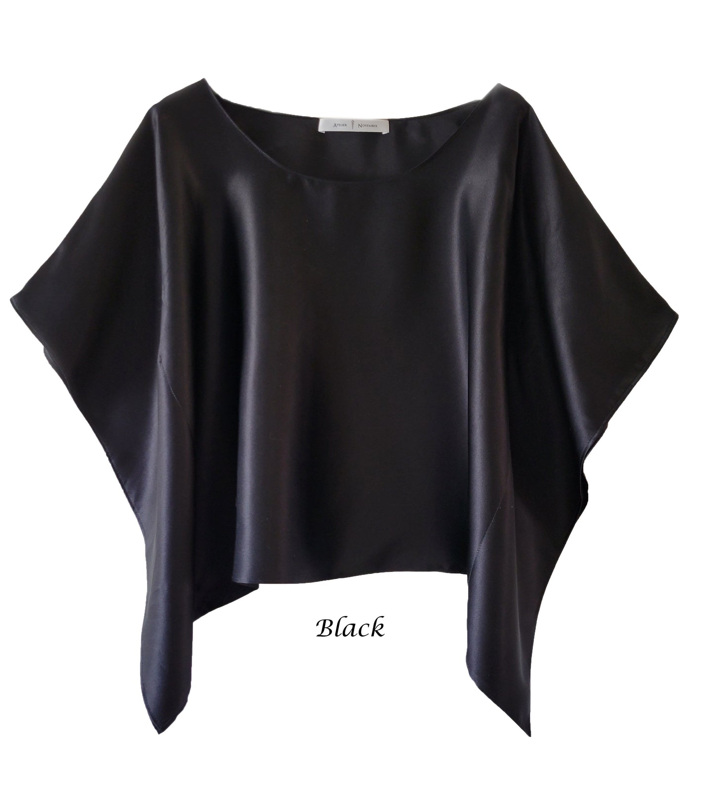 HANAH Celebration Caftan Top - 100% Mulberry Silk