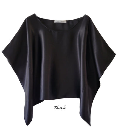 HANAH Celebration Caftan Top - 100% Mulberry Silk